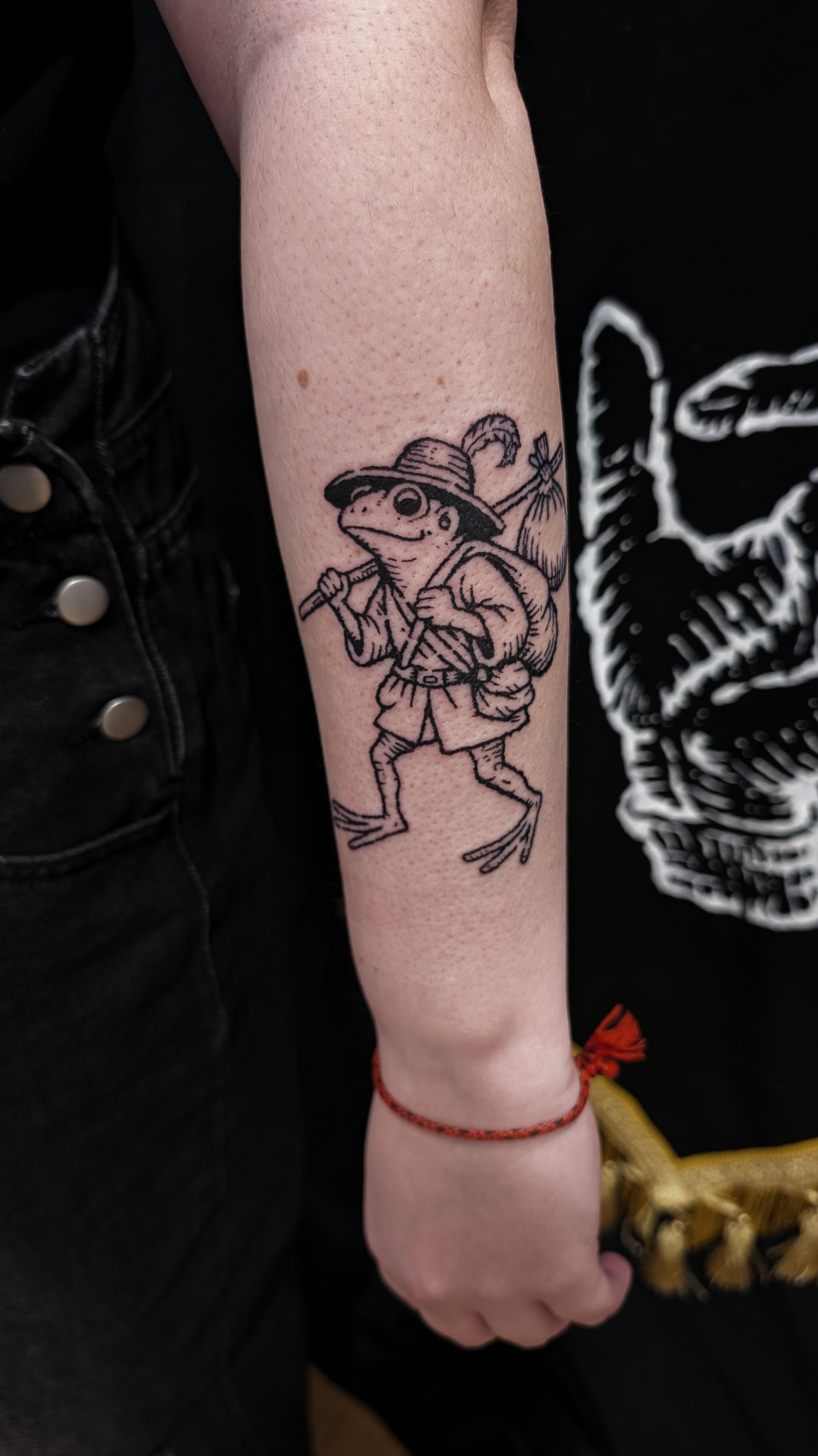 Tatouage full black ou ornemental par Karl Combas à Épinal - Réalisation 2